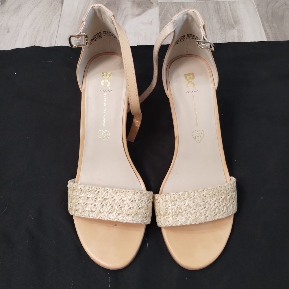 Tan sandals